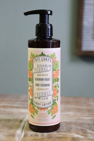 Rose Geranium Body Lotion  - Panier Des Sens France