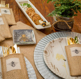 Cutlery Couture: Bee Patch (Set of 8)