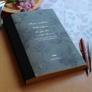 B5 Black 7”x10” NoteBook (Legacy) | Vintage Style Journal: Croquis