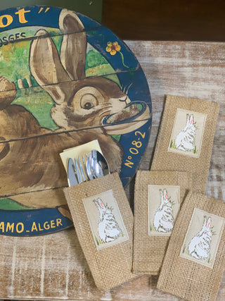 Cutlery Couture - Bunny Patch- Set of 8
