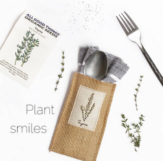 Cutlery Couture: 4 Assorted Herbs Everyday (Set of 8)