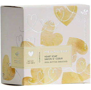 Heart Soap Gift Box - Camelia - Pré de Provence France