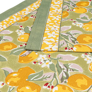 Citron Vert & Yellow Table Runner : 16" x 72"
