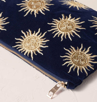 Sun Goddess Everyday Pouch: Navy