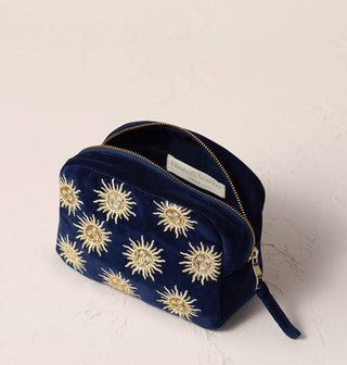 Sun Goddess Makeup Bag: Rust, Velvet
