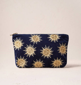 Sun Goddess Everyday Pouch- Navy