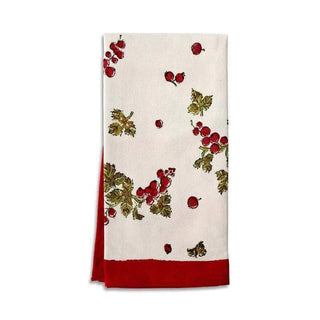 Couleur Nature France | Gooseberry Red/Green Tea Towels