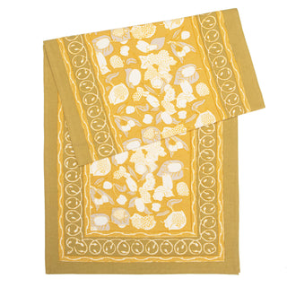 Couleur Nature France | Forest Harvest Grey & Mustard Runner 16x90