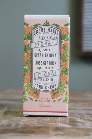 Rose Geranium Hand Cream  - Panier Des Sens France