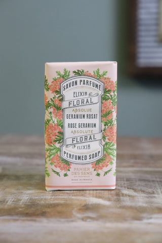 Rose Geranium Soap Bar  - Panier Des Sens France