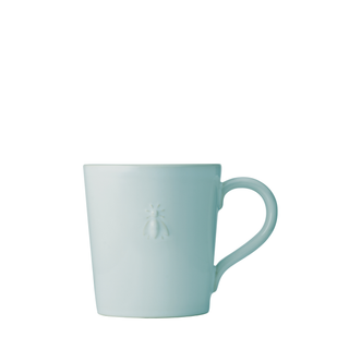 Bee Ceramic Coffee Mug: Blue