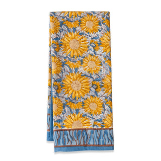 Sunflower Yellow/Blue Tea Towel